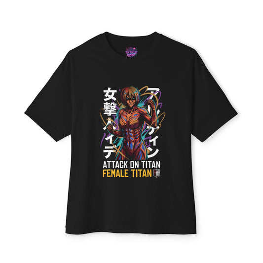 Attack on Titan Annie Leonhart Anime Manga Graphic Tee Premium Oversized Unisex T-Shirt