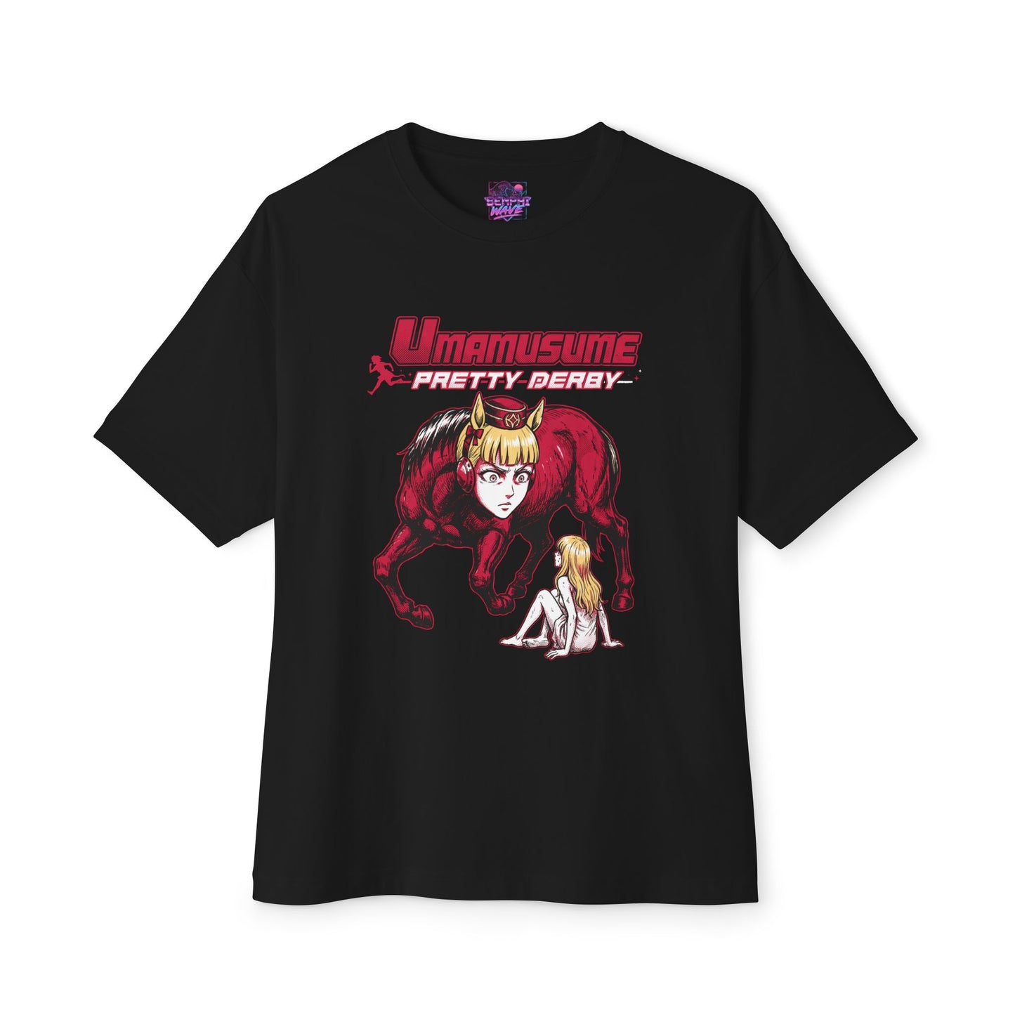 Ultimate Uma Musume Berserk Funny Crossover Art Premium Oversized Unisex T-Shirt