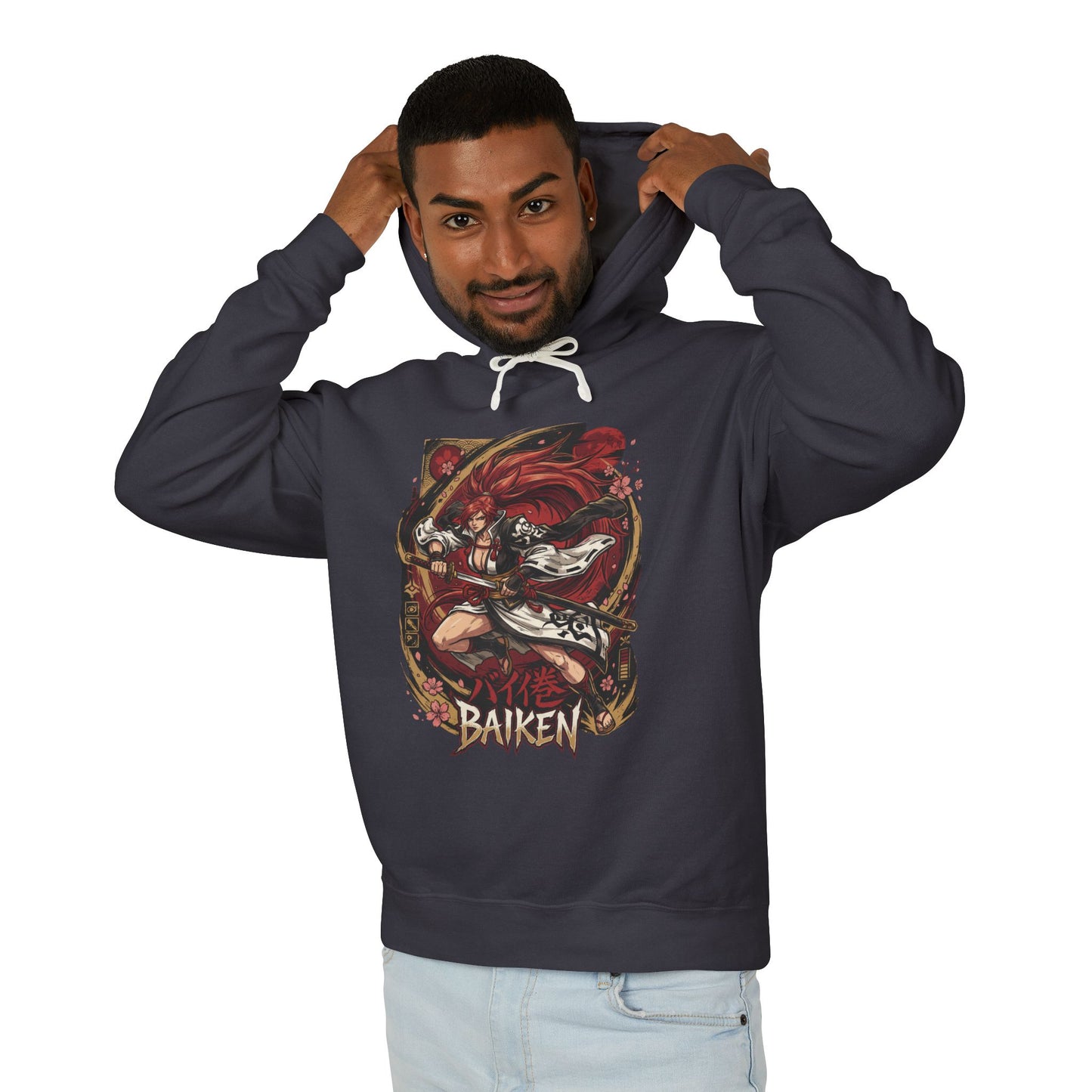 Guilty Gear Baiken Demon Tools Hidden Weapons Icon Unisex Premium Hoodie