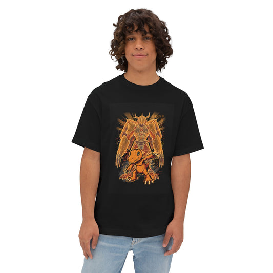 Digimon Classic Line: Agumon to WarGreymon Premium Oversized Unisex T-Shirt