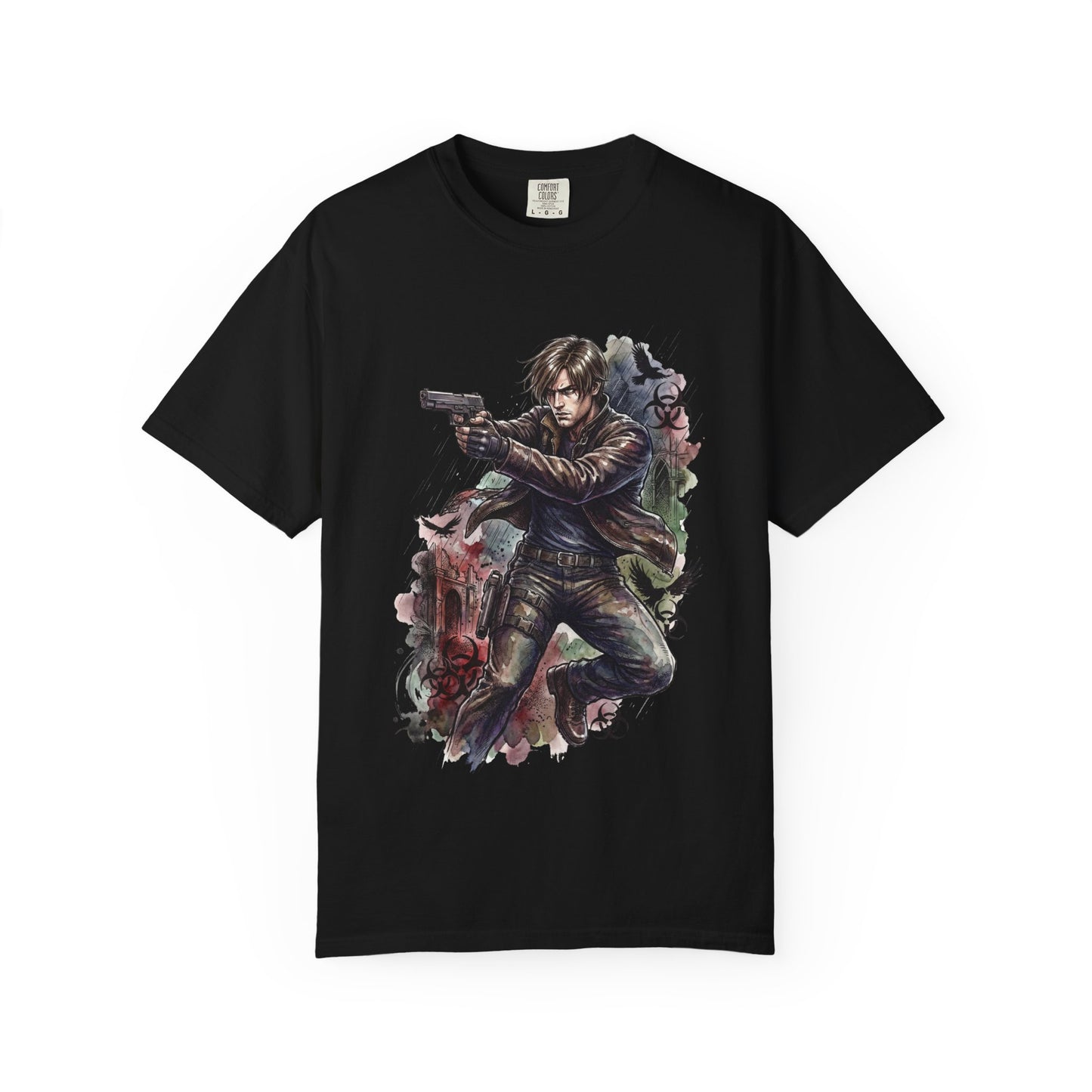 RE9 Leon Kennedy Survivor Guilt Raccoon City Tribute Design Premium T-Shirt