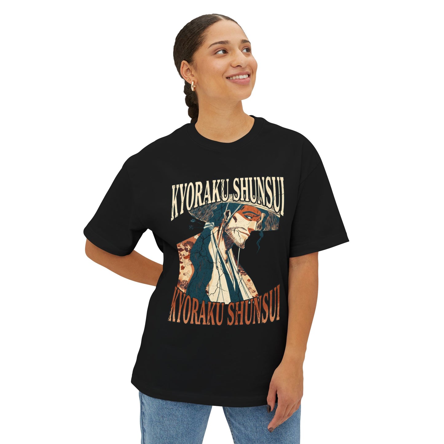 Shunsui Kyoraku Bleach Shinigami Vintage Streetwear Tee