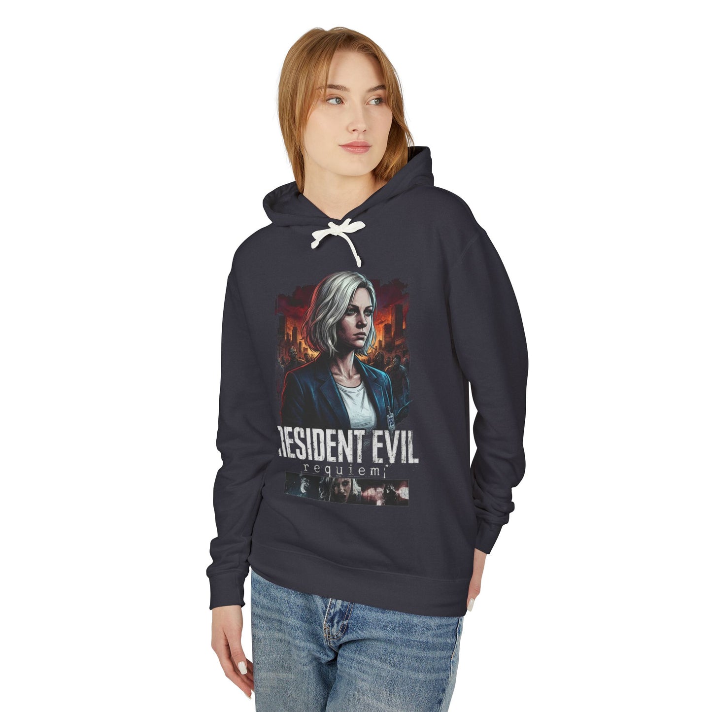 Grace Ashcroft RE9 Wrenwood Mysterious Deaths Probe Portrait Unisex Premium Hoodie