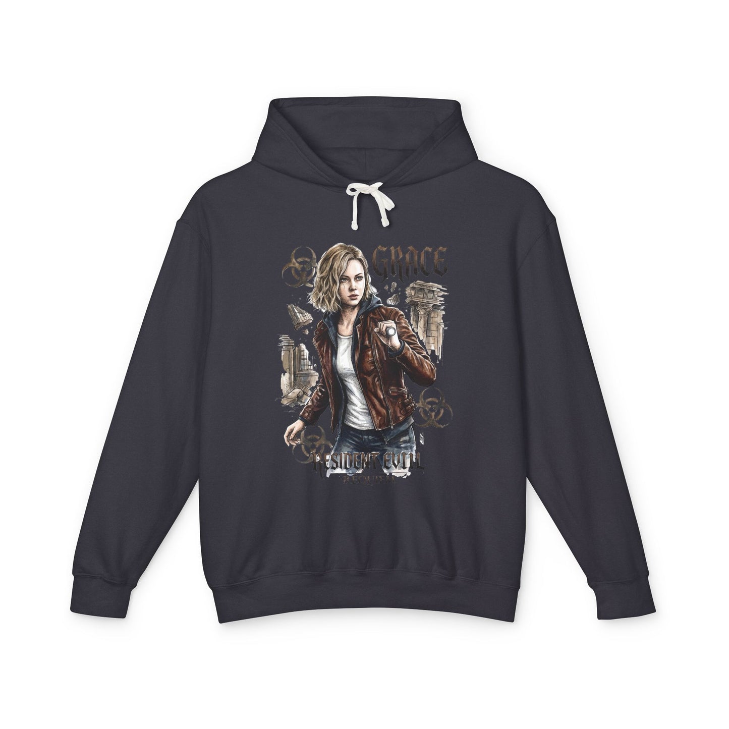 Resident Evil Requiem Grace Ashcroft Unisex Premium Hoodie