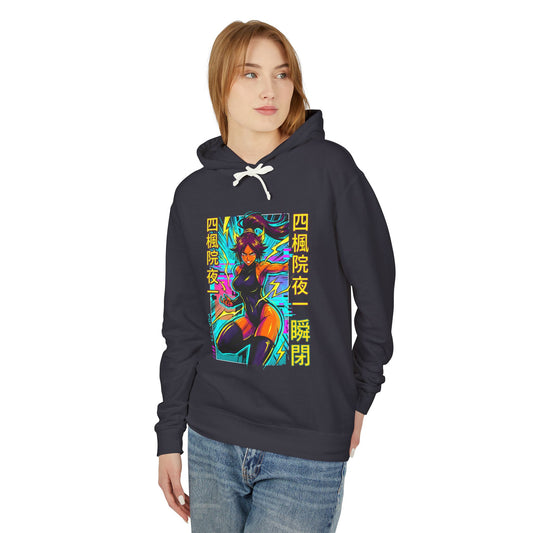 Yoruichi Shihouin Bleach Soul Reaper Captain Defector Icon Portrait Unisex Premium Hoodie