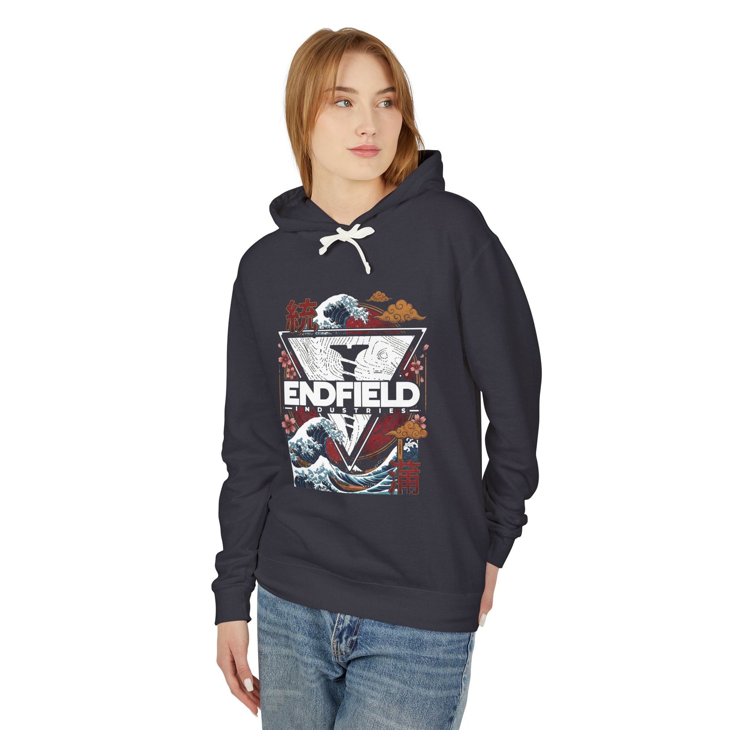 Endfield The Factory Must Grow Arknights Meme Design Retro Factory Growth Infinite Run Unisex Premium Hoodie