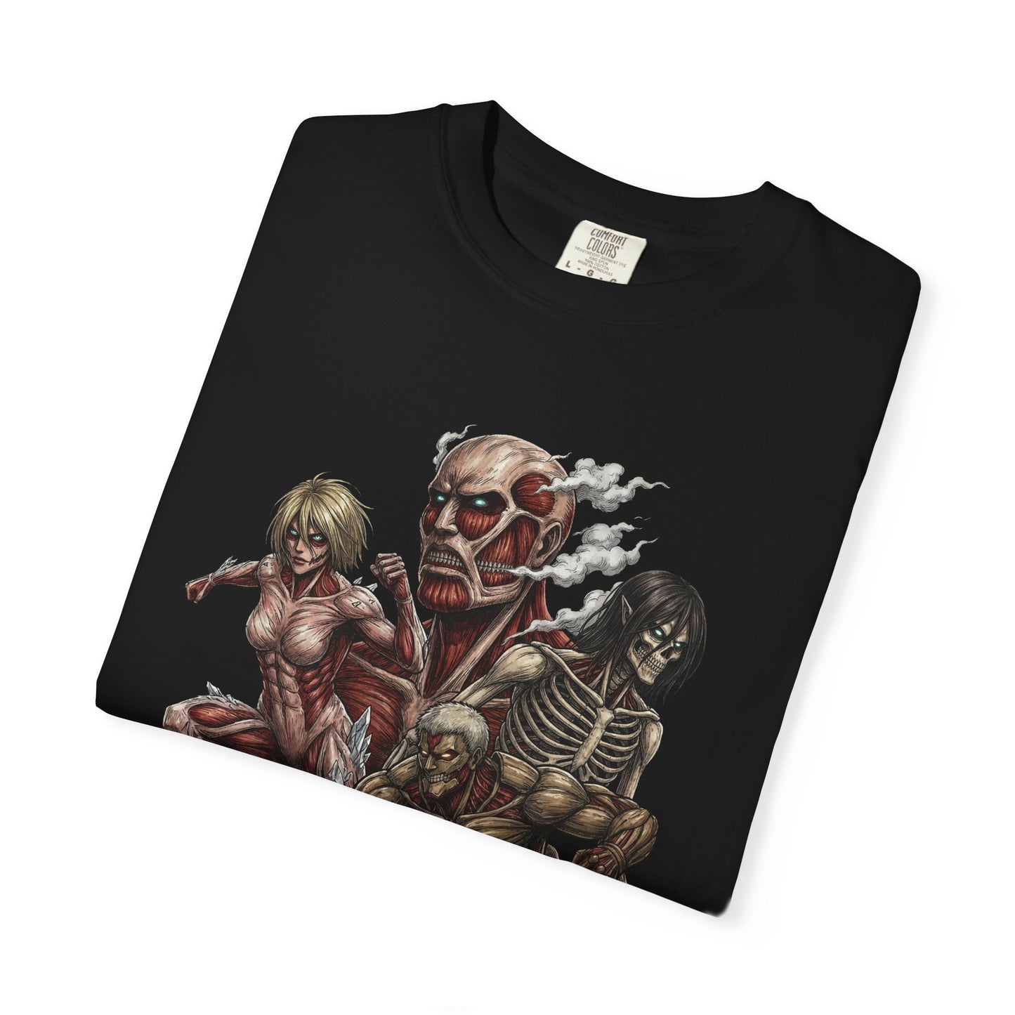 Attack on Titan Nine Titans Epic Collage Design Premium T-Shirt