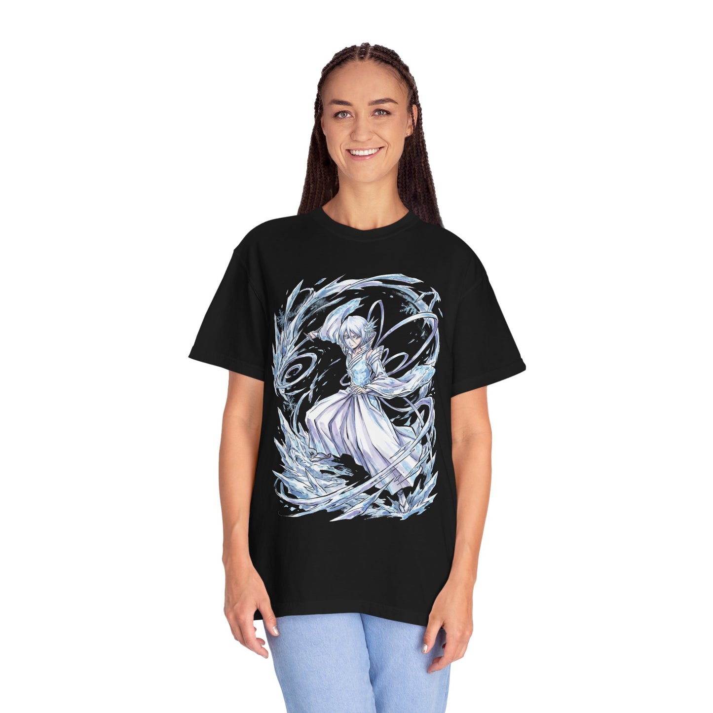 Bleach Rukia Kuchiki Sode no Shirayuki Ice Warrior Premium T-Shirt