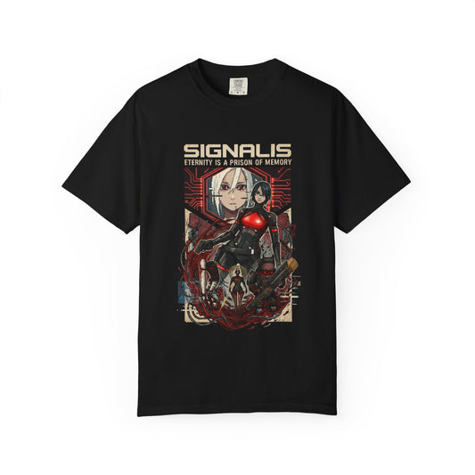 Signalis Lost Dreams Partner Search Cosmic Mystery Icon Premium T-Shirt
