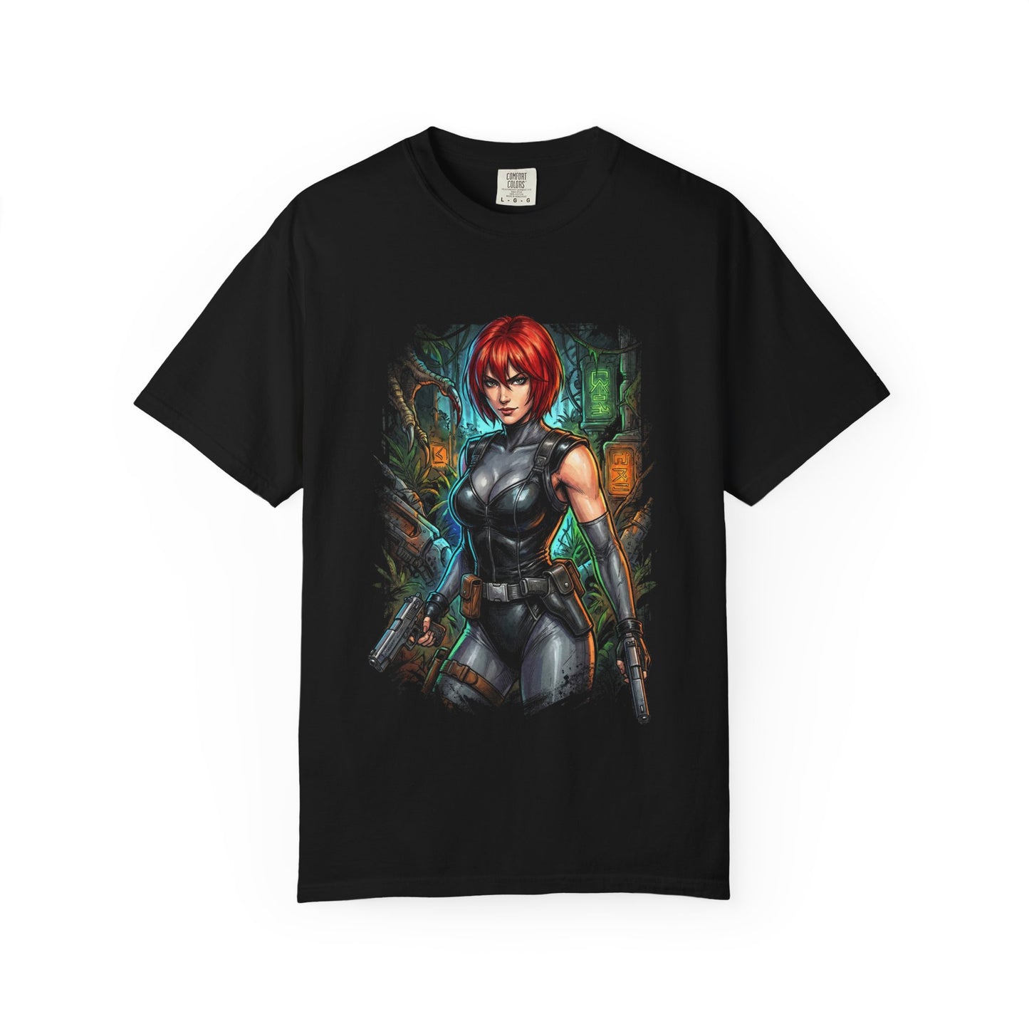 Dino Crisis Regina Survival Horror Heroine Design Premium T-Shirt