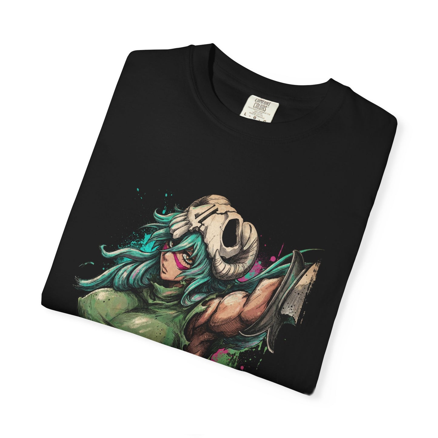 Nelliel Green Hair Arrancar Warrior Nelliel Tu Gamuza Brave Souls Parasol Premium T-Shirt