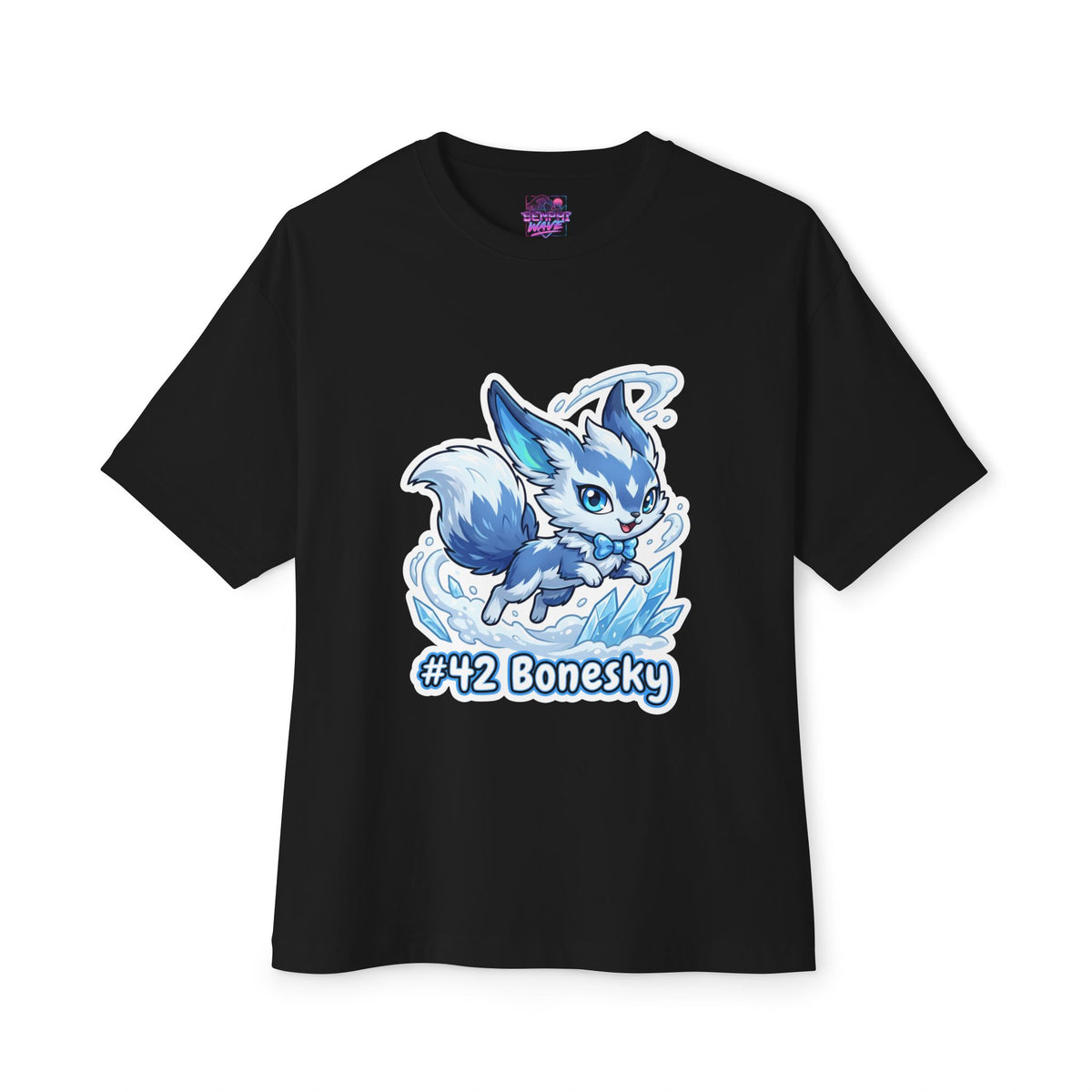 Bonesky Aniimo Sticker Art Creature Art - Oversized Premium Tee