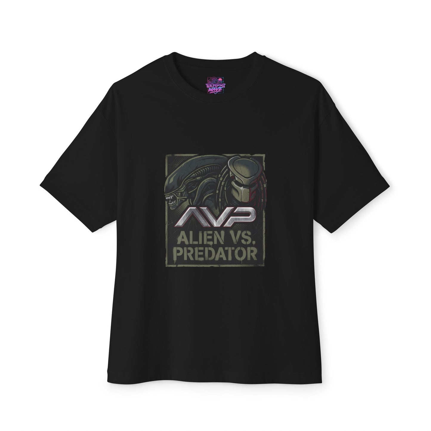 Alien vs Predator: Facehugger Chestburster Premium Oversized Unisex T-Shirt