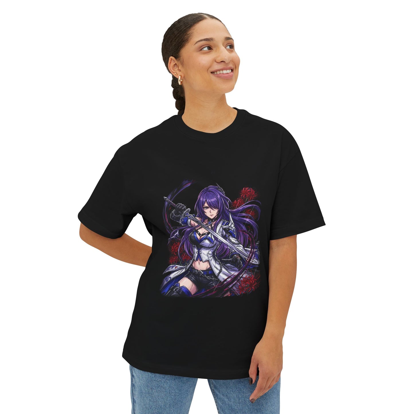 Acheron Honkai Star Rail: Emanator of Nihility Premium Oversized Unisex T-Shirt