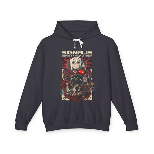Signalis Lost Dreams Partner Search Cosmic Mystery Icon Unisex Premium Hoodie