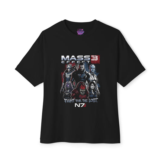 Epic Mass Effect Journey Across the Stars to Save Civilization Premium Oversized Unisex T-Shirt