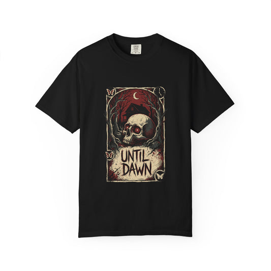 Until Dawn Wendigo Horror Portrait – Clawed Beast Snowy Lodge Night Art Premium T-Shirt