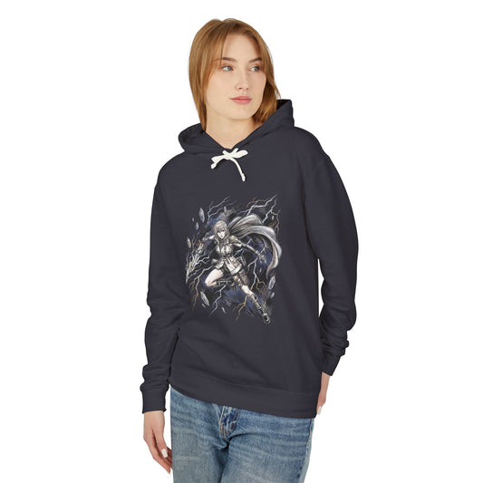 Final Fantasy XIII Lightning Gunblade Soldier of Fate Design Unisex Premium Hoodie