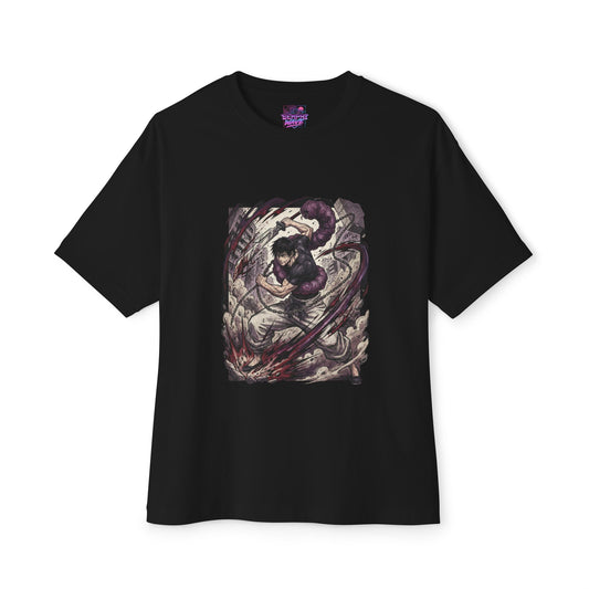 Toji Fushiguro: Playful Cloud & Split Soul Katana Jujutsu Kaisen Oversized T-Shirt