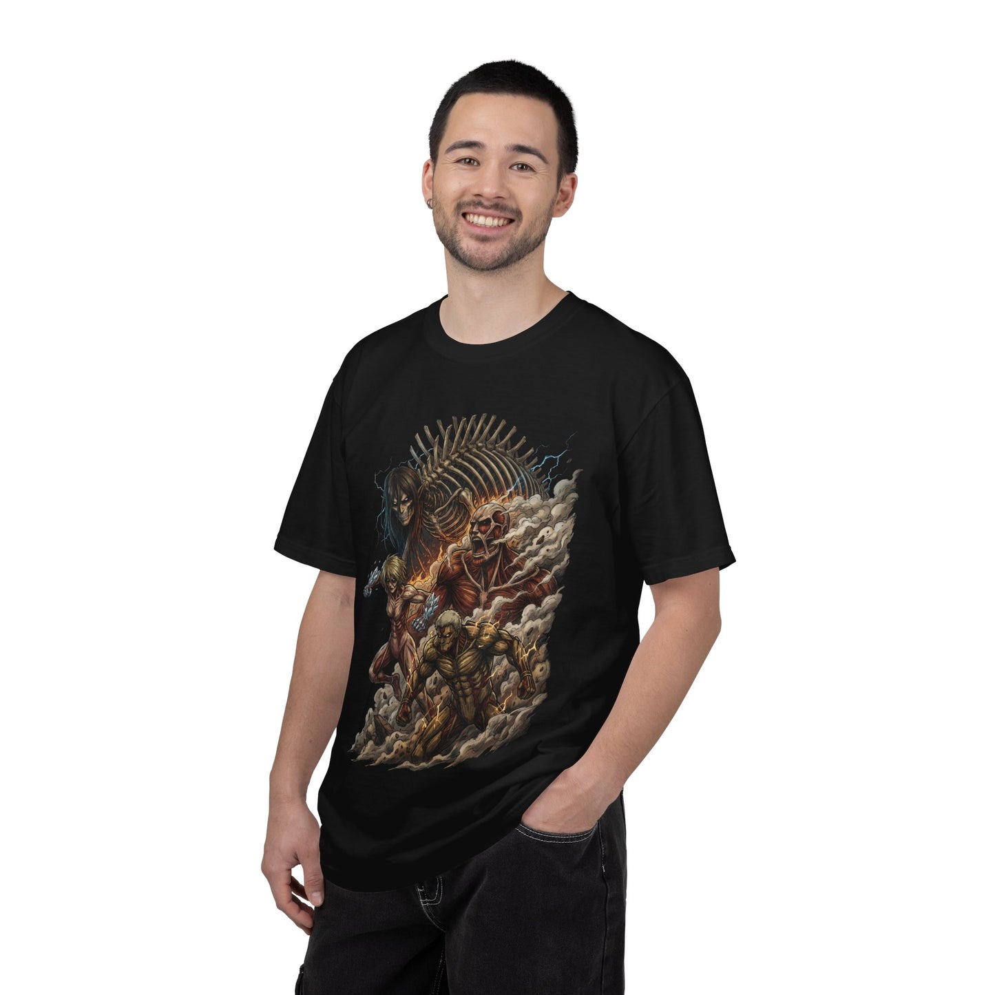 All Nine Titans Group Portrait Shingeki no Kyojin Premium T-Shirt