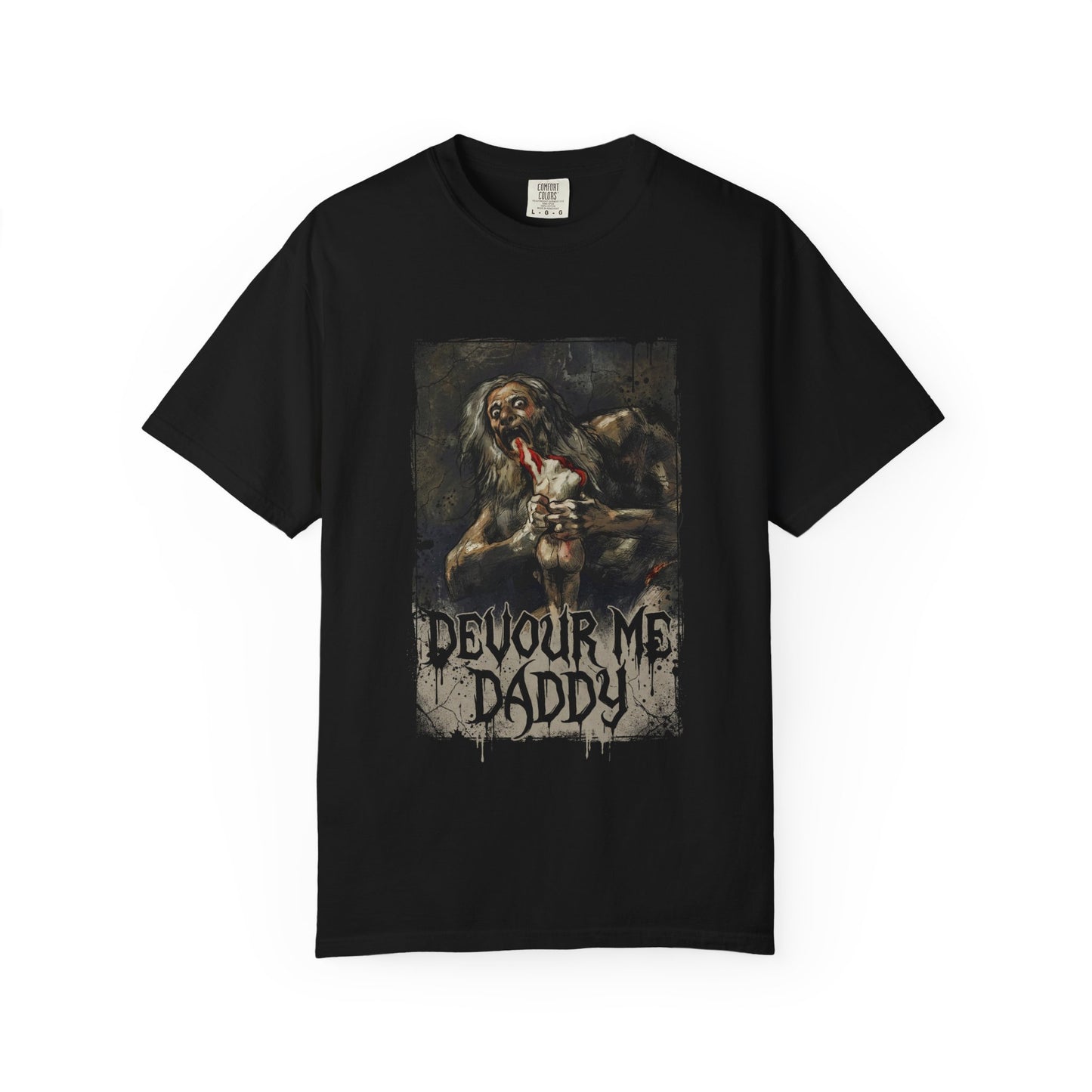 Goya Painting Meme – Saturn Ate His Son For Breakfast LOL Design Premium T-Shirt