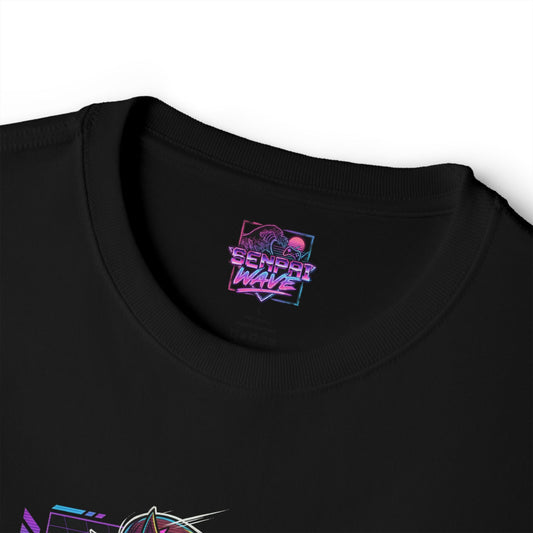 Umamusume Tokai Teio Neon Circuit Katakana Fan Art Oversized T-Shirt