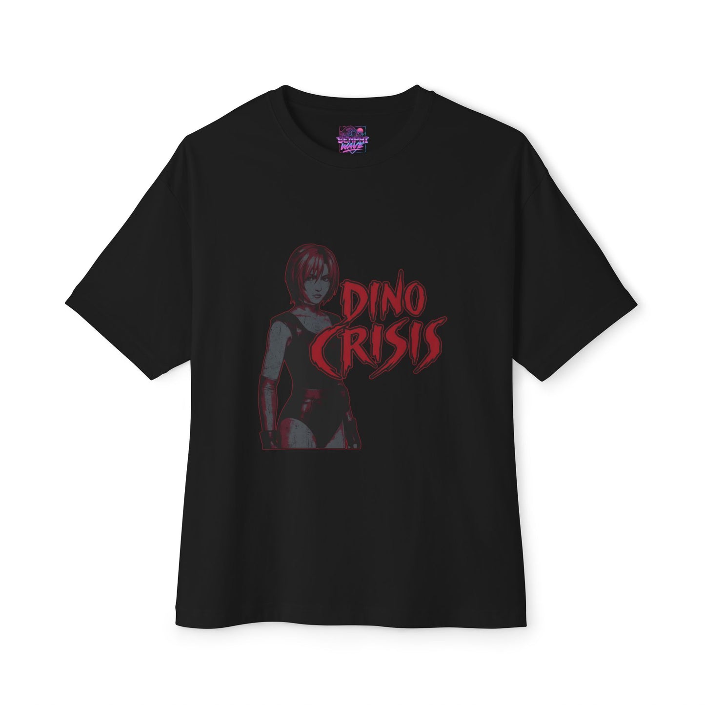 Dino Crisis Classic: Survival Horror Dinosaur Game Premium Oversized Unisex T-Shirt