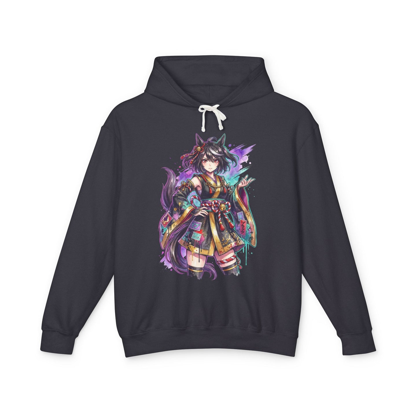 Umamusume Pretty Derby Kitasan Black Cheerful Genki Design Unisex Premium Hoodie