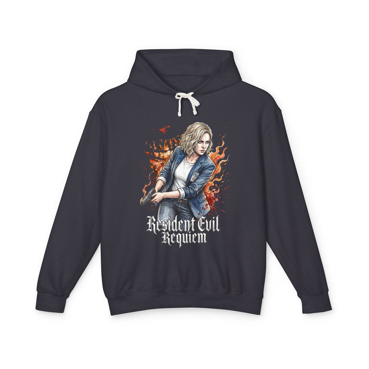 Resident Evil Requiem Grace Ashcroft Unisex Premium Hoodie