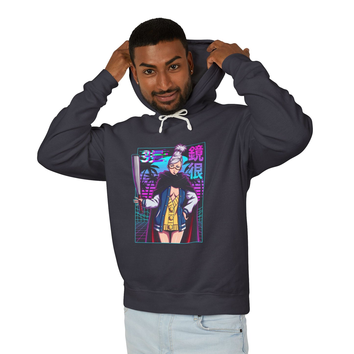 Granny Seiko Dandadan Occult Old Lady Spirit Portrait Unisex Premium Hoodie