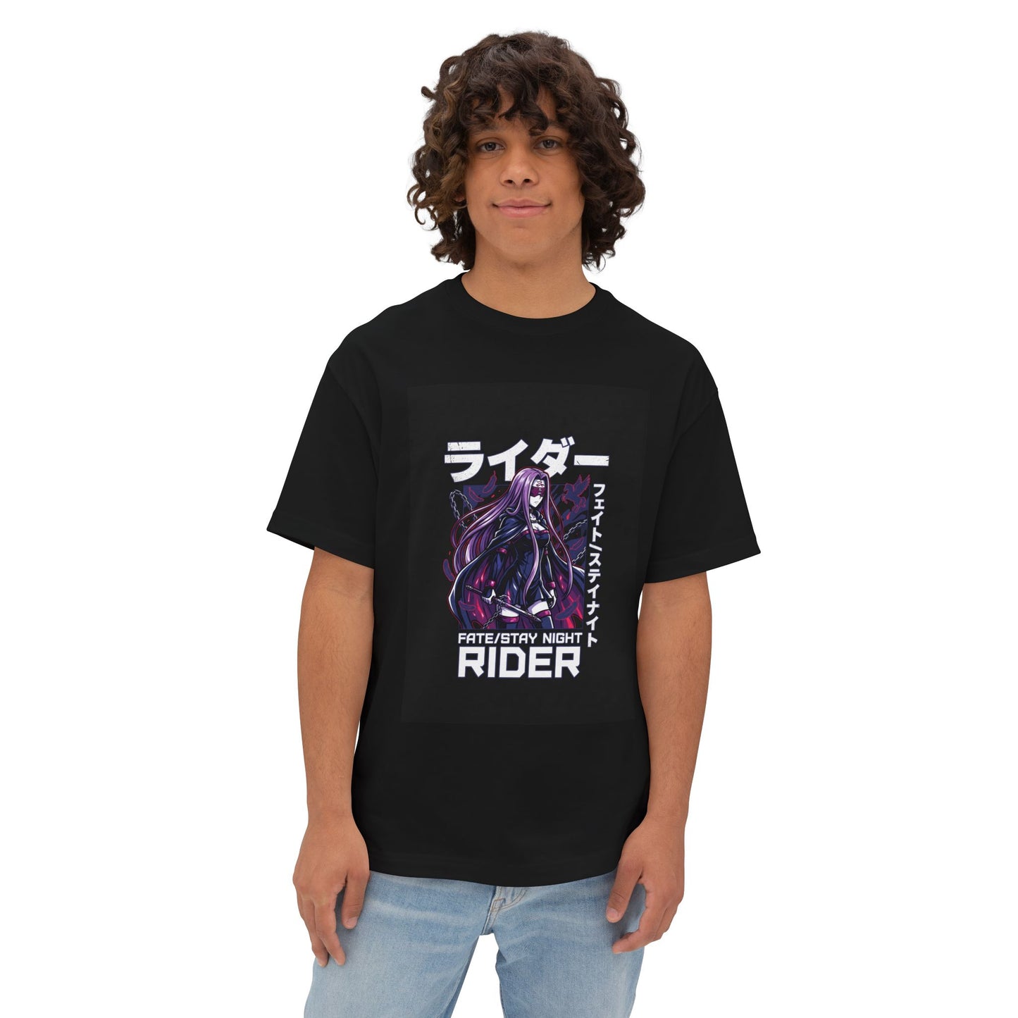 Fate/Stay Night Rider Medusa – Gorgon Servant Art Premium Oversized Unisex T-Shirt
