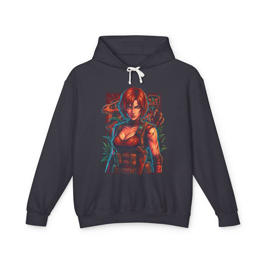 Dino Crisis Regina Tactical Outfit Red Hair Icon Unisex Premium Hoodie