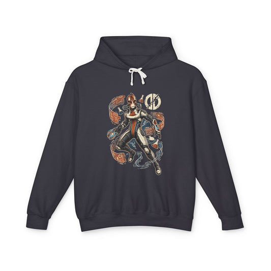 Mass Effect Mordin Holo Ribbons and Flasks Fan Art Hoodie