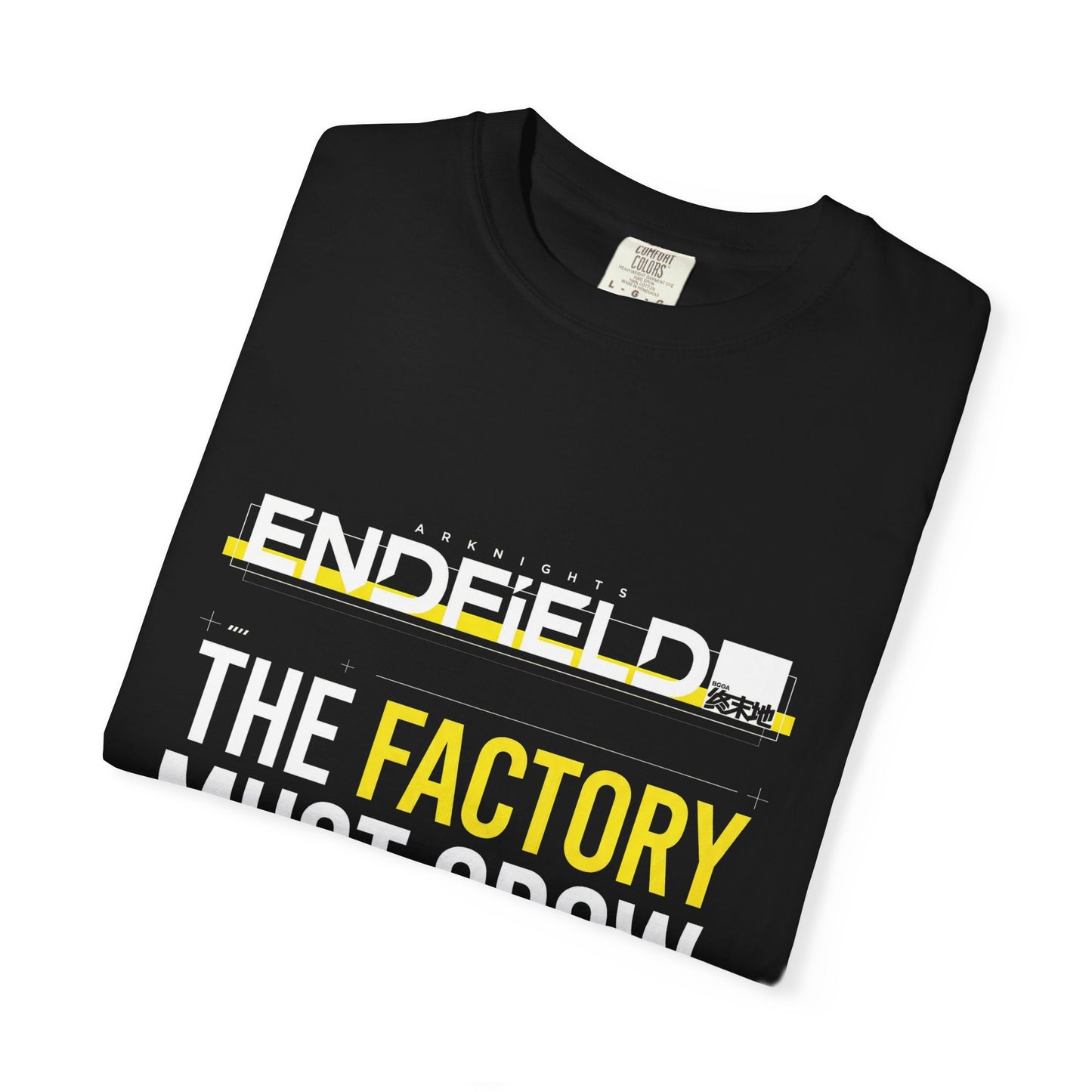 Arknights Endfield Factory Must Grow Meme Retro Factory Automation Pixel Resource Run Premium T-Shirt