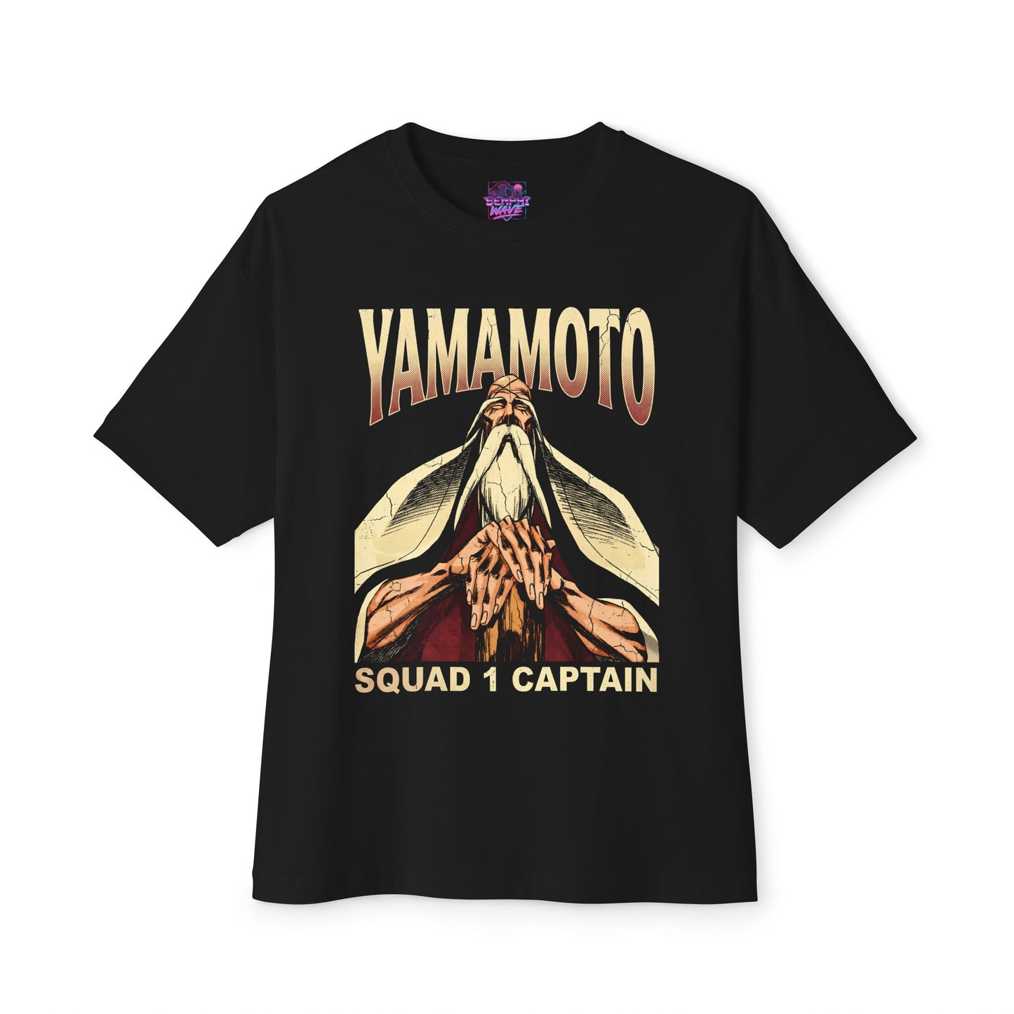 Yamamoto Genryusai Bleach Retro Anime Graphic Bootleg Tee