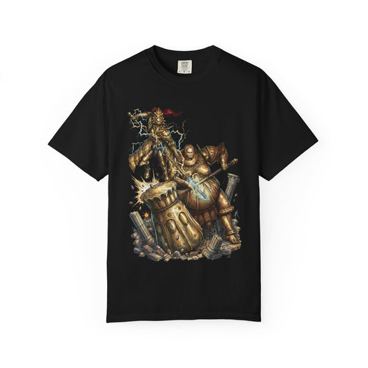 Ornstein Smough Golden Spear Hammer Battle Premium T-Shirt