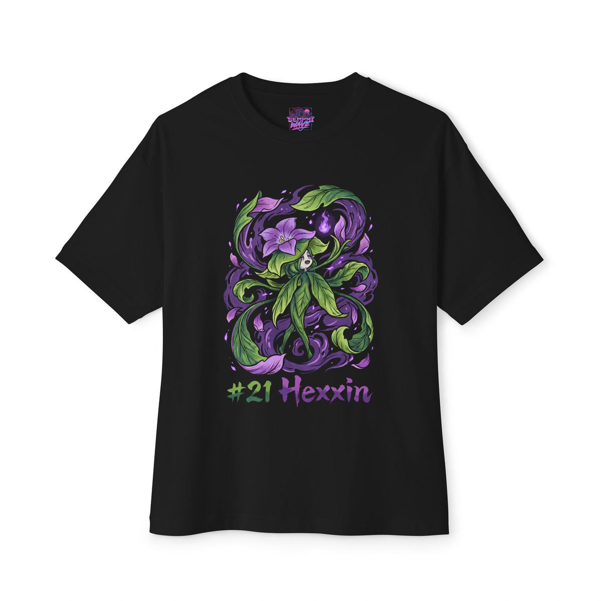 Hexxin Aniimo Ukiyo-e Creature Art - Oversized Premium Tee