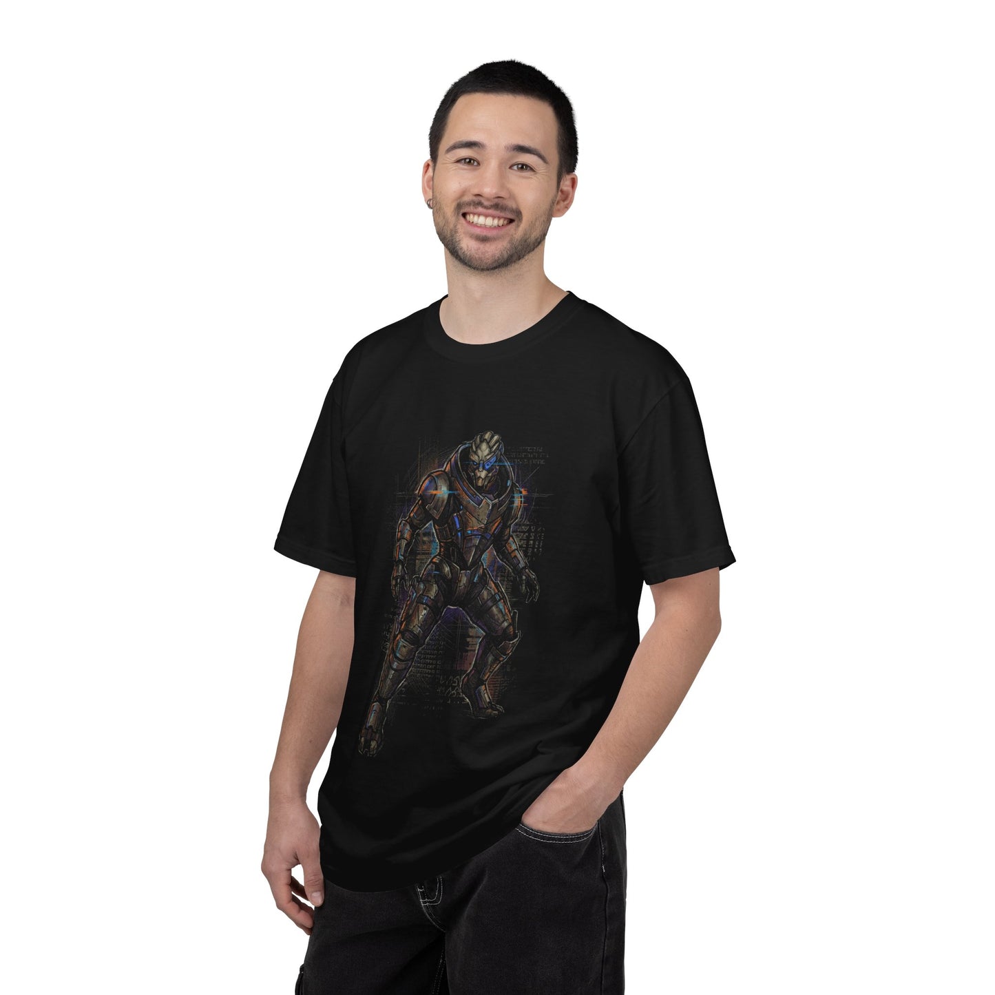 Mass Effect Garrus Vakarian Sniper Rifle Calibrations Design Premium T-Shirt