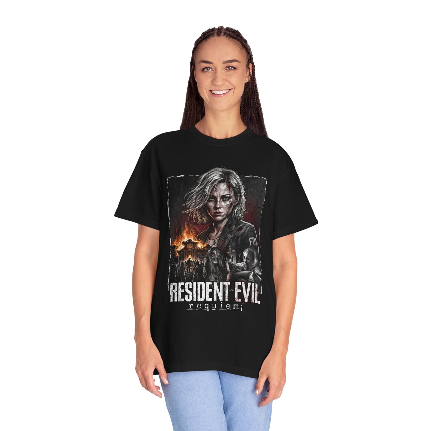 RE9 Grace Ashcroft New Survival Horror Heroine Wrenwood Hotel Art Premium T-Shirt