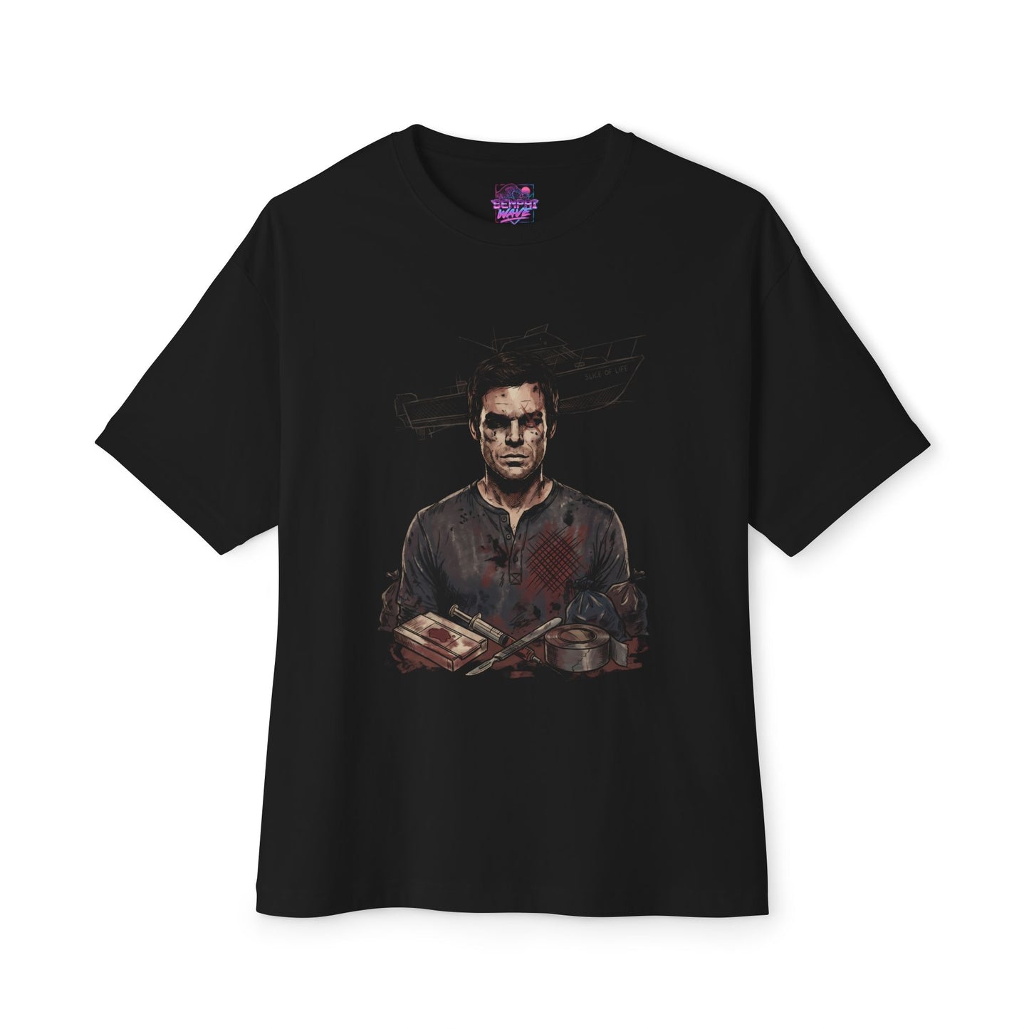 The Dark Passenger Dexter – Showtime Antihero Tribute Premium Oversized Unisex T-Shirt