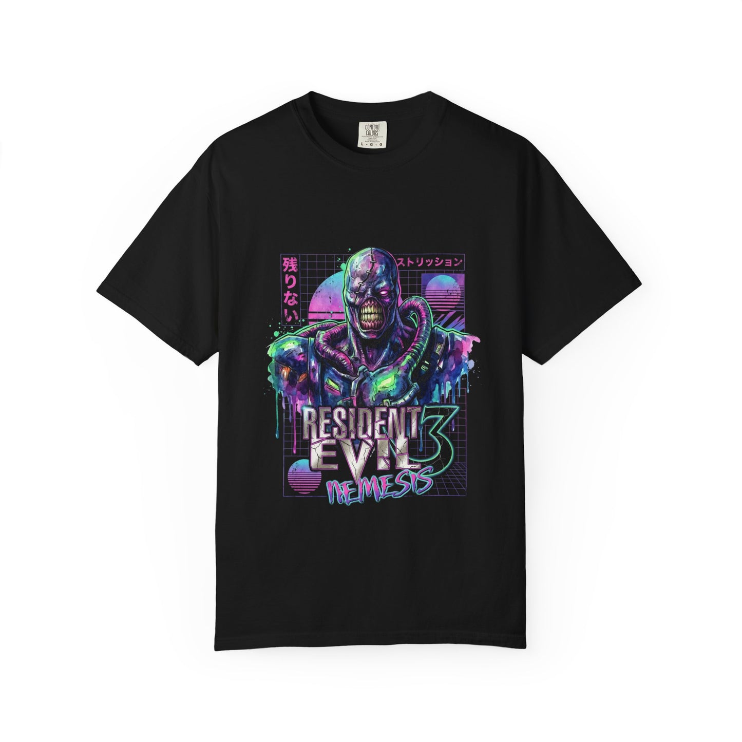 Retro Resident Evil Survival Horror PS1 Style Mansion Entrance Art Premium T-Shirt