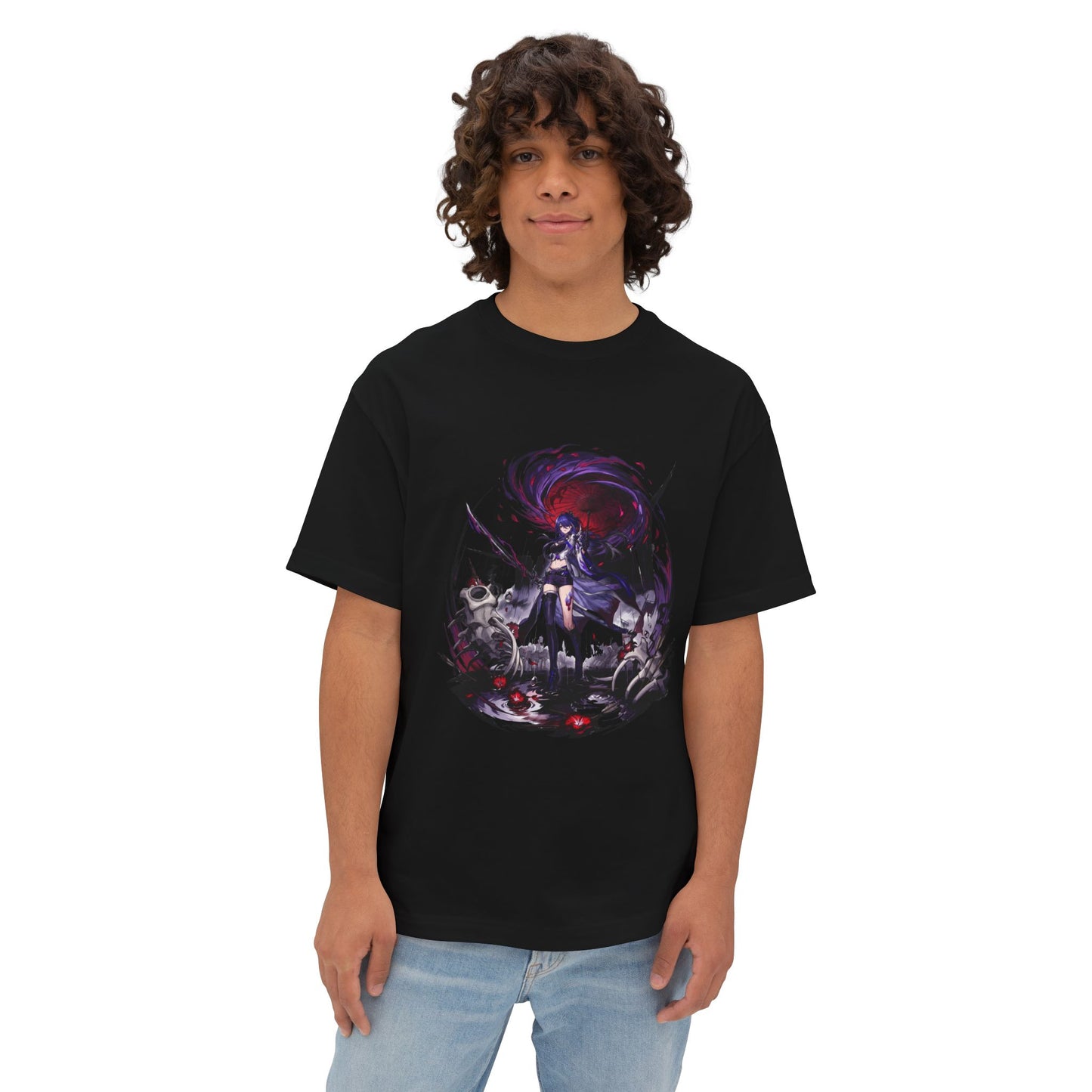 I Am Acheron – Never Known Defeat HSR Art Premium Oversized Unisex T-Shirt