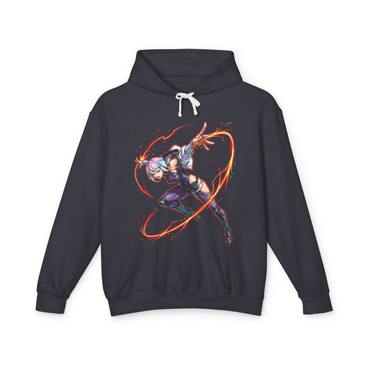 Cyberpunk Edgerunners Lucy David Love Story Tragic Icon Unisex Premium Hoodie