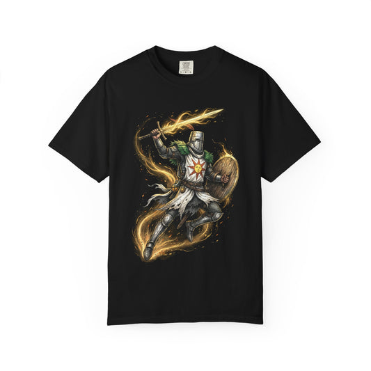 Solaire of Astora Sunlight Warrior Portrait Premium T-Shirt