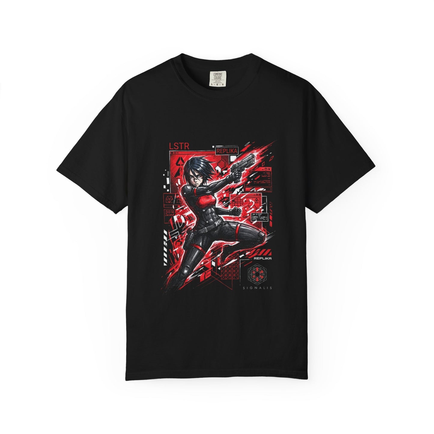 Signalis Off-World Facility Nightmarish Encounters Pixel Horror Premium T-Shirt