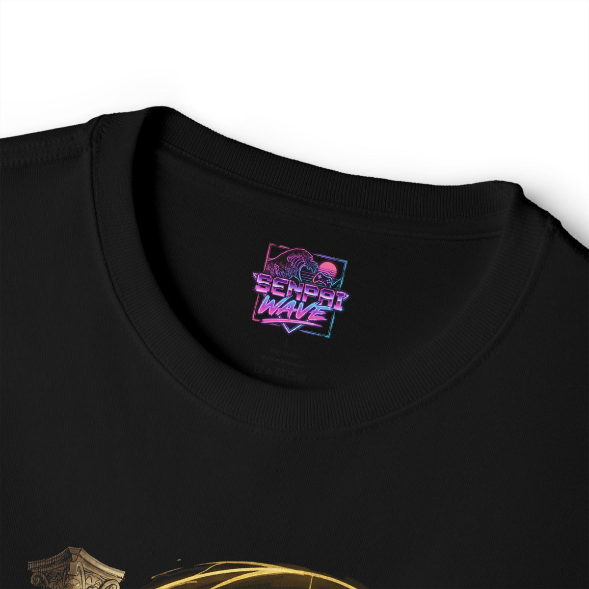 Chaos Zero Nightmare Orlea Ruined Temple Gold Flood Fan Art Oversized T-Shirt