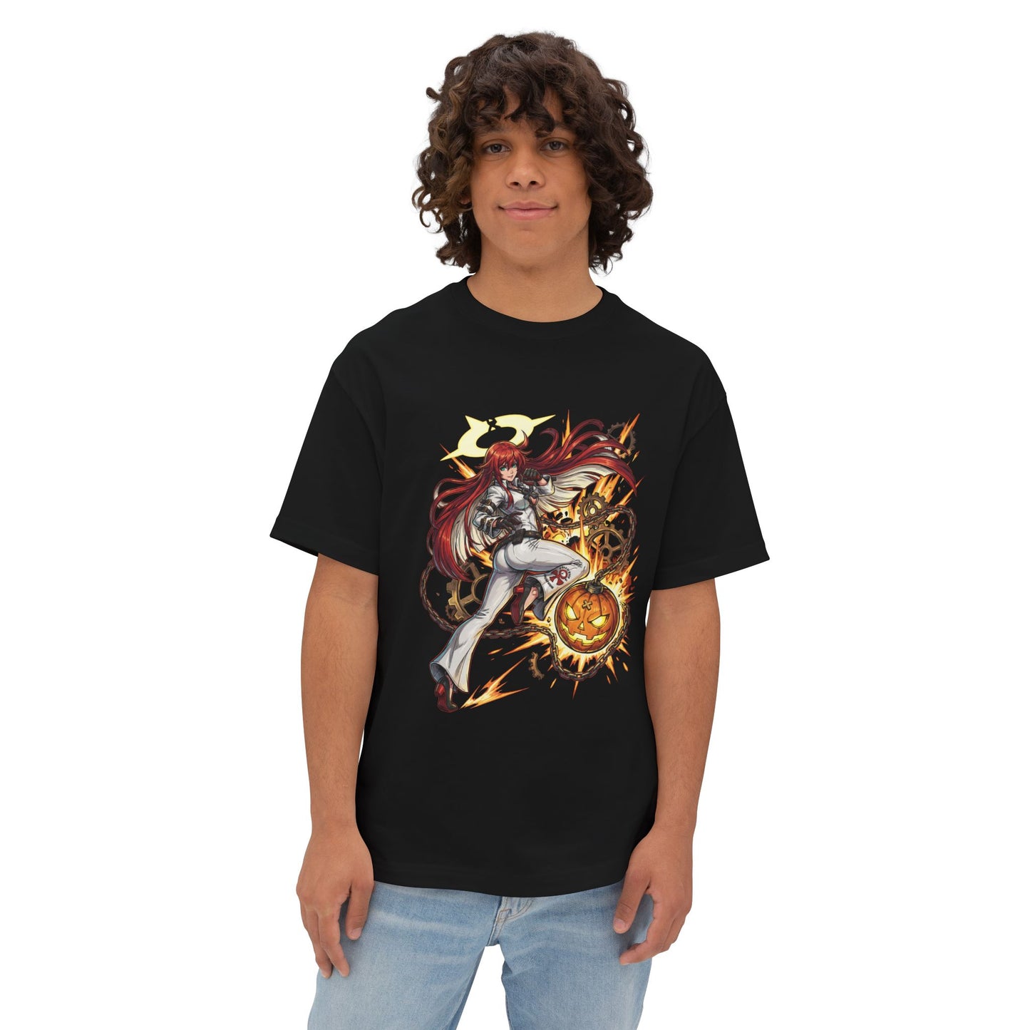 Jack-O Guilty Gear: Servant Creation Command Premium Oversized Unisex T-Shirt
