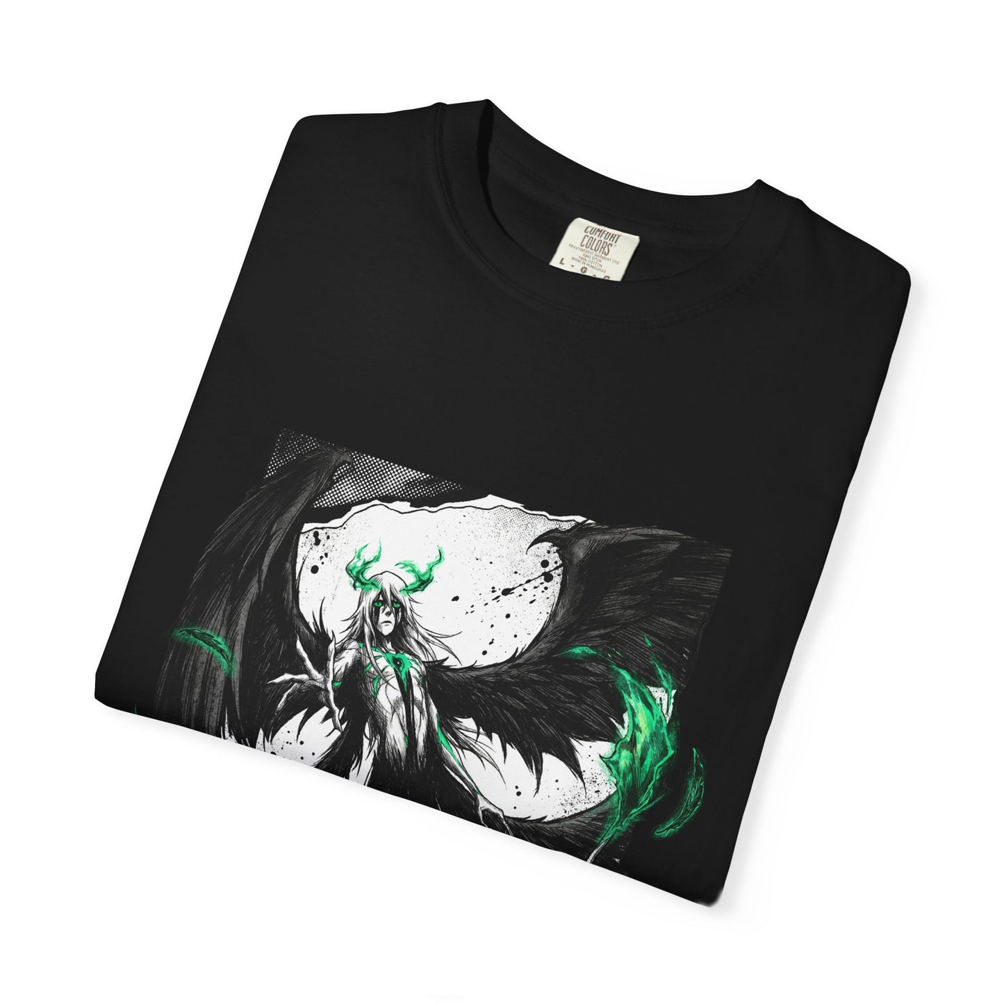 Ulquiorra Green Eyed Melancholy Fighter Art – Thick Eyebrows Perpetual Frown Style Premium T-Shirt
