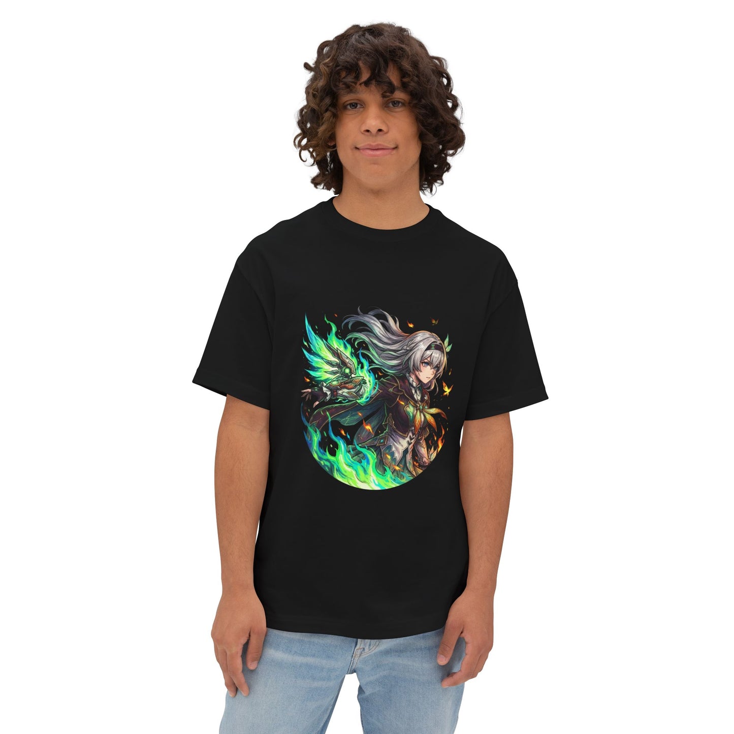 Firefly & SAM Armor Honkai Star Rail Legend Premium Oversized Unisex T-Shirt