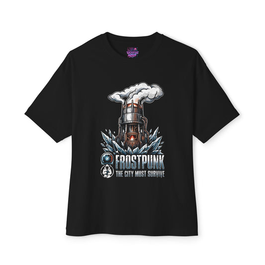 Frostpunk New London Steam Core Engineer Premium Oversized Unisex T-Shirt
